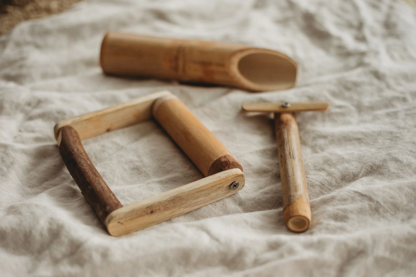Bamboo Sand Play Set