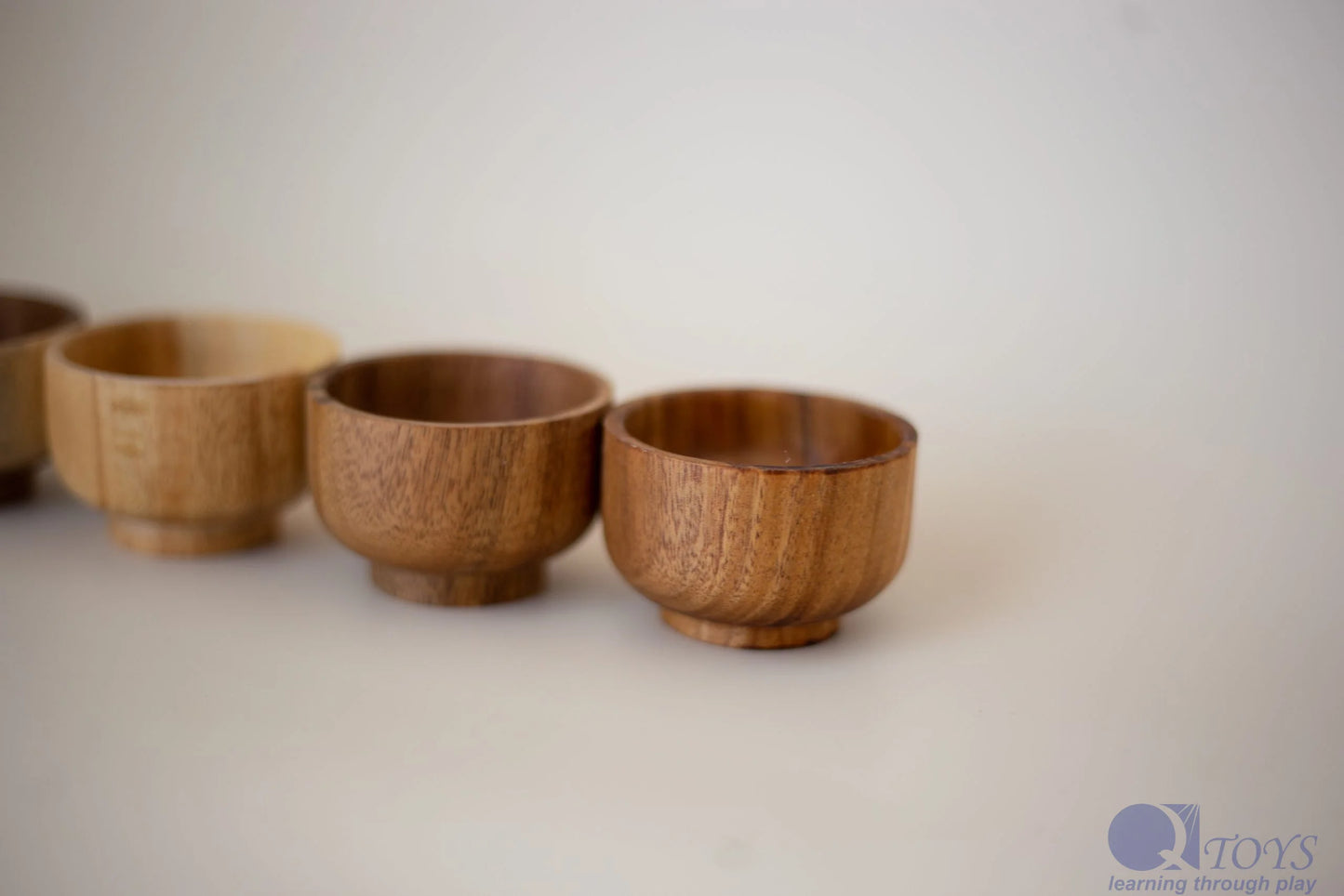 Mini Wooden Bowls set of 6