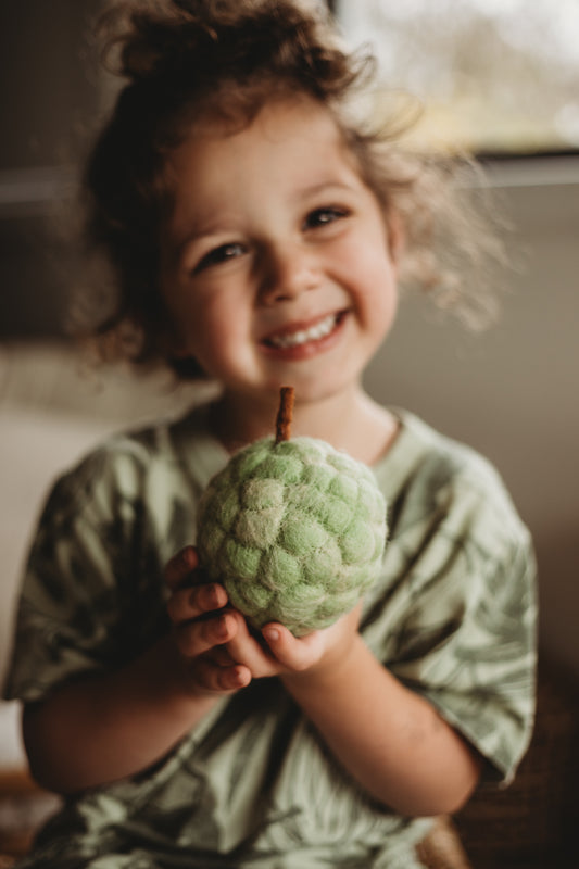 Felt Custard Apple Fruit