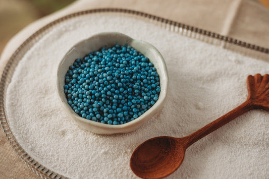 Blue Lagoon - Blue Shimmery Ocean Eggs - SMALL - Potion Play & Sensory Ingredients
