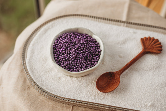 Violet Skies - Purple Shimmery Ocean Eggs - SMALL - Potion Play & Sensory Ingredients