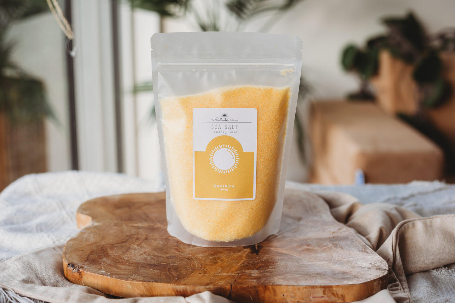 Sunshine Sea Salt - Sensory Play Tray