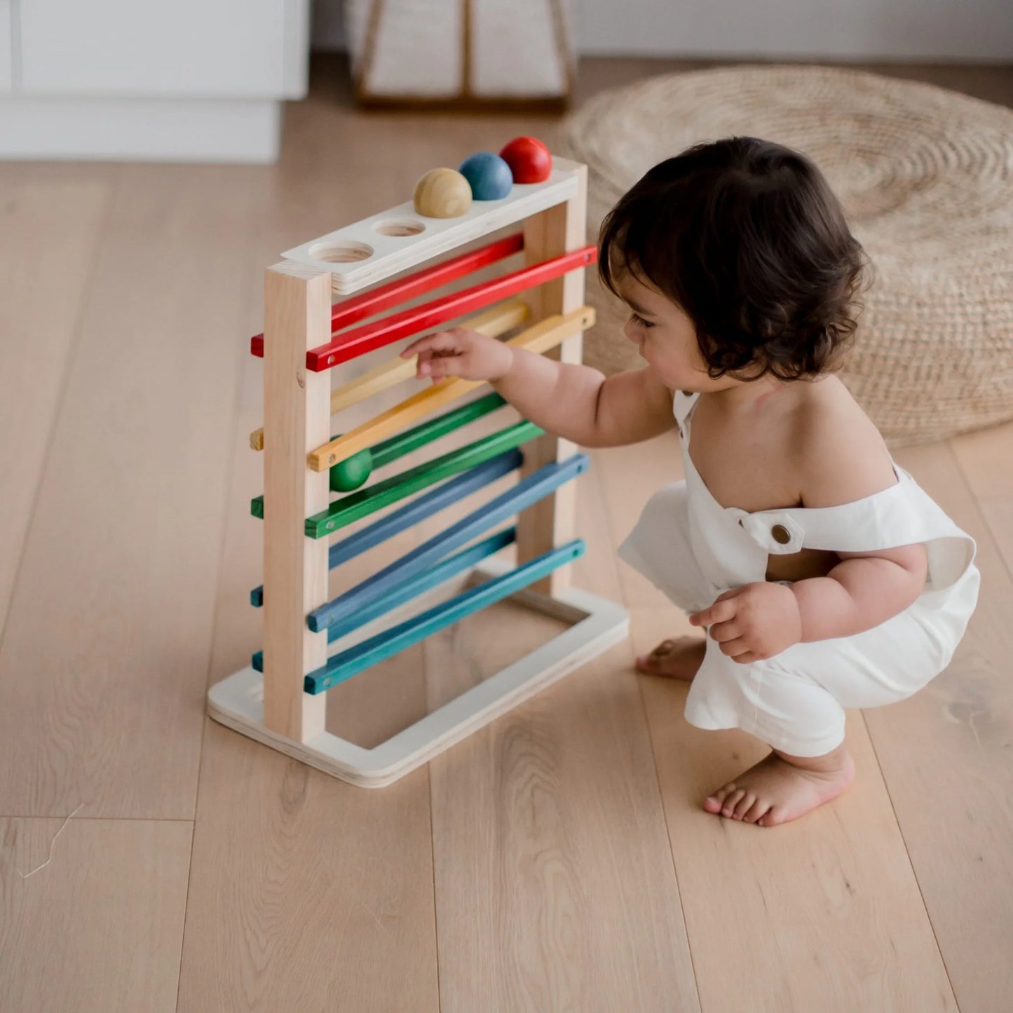 Track a ball rack