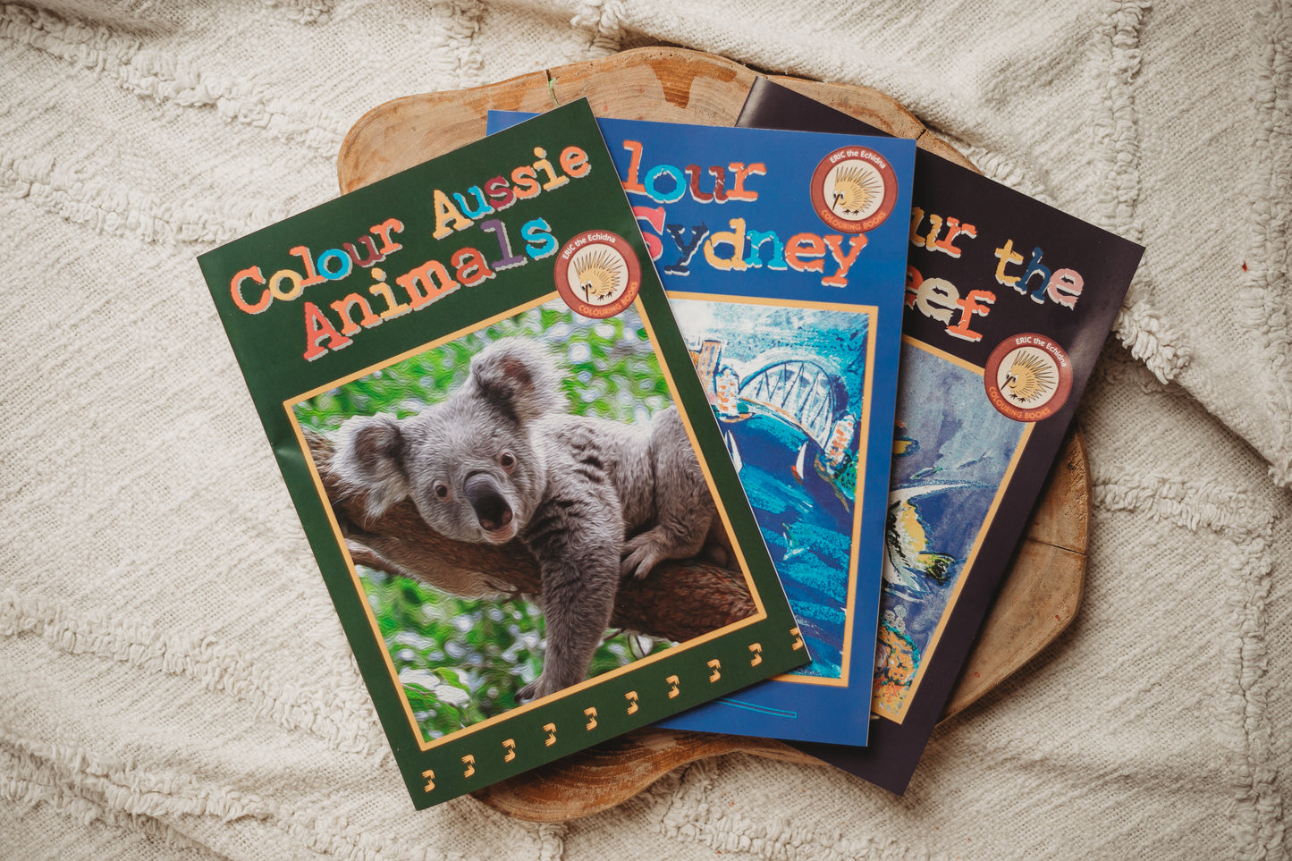 Set of 3 Colouring Books