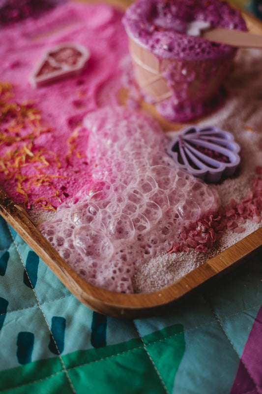 Blueberry Milkshake Saltwater Fizz - Medium potion bubbles sensory play
