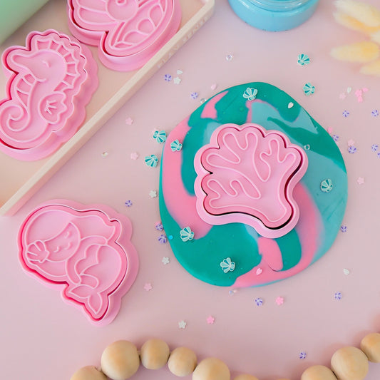 Coral - Eco Playdough Stamp