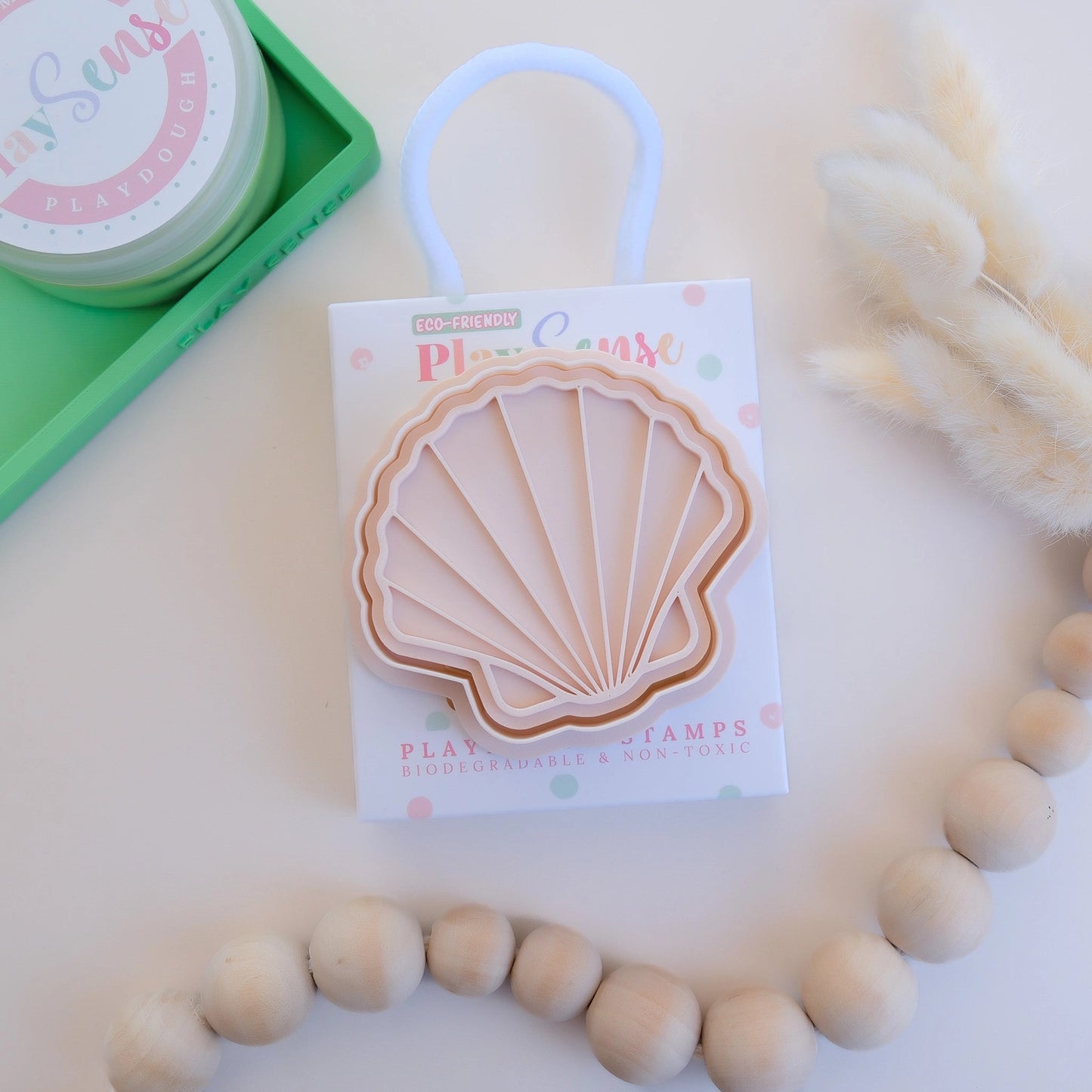 Sea Shell - Eco Playdough Stamp
