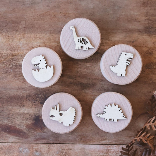 Dinosaur Wooden Stampers