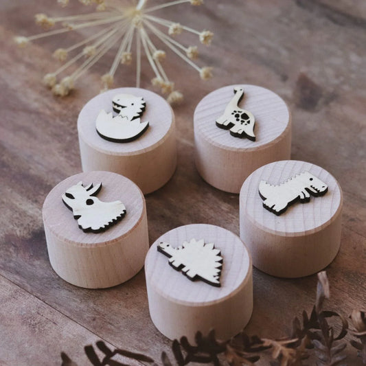 Dinosaur Wooden Stampers