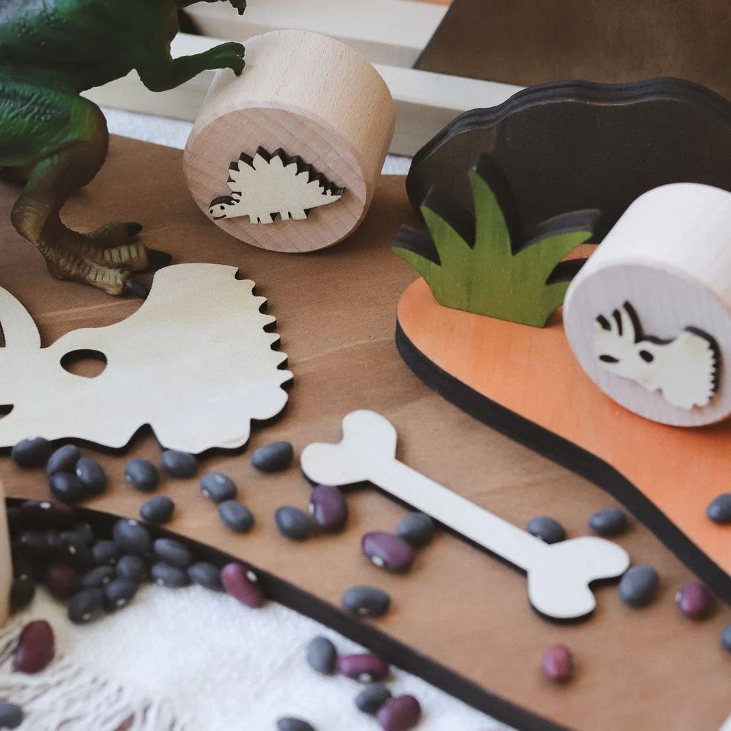 Dinosaur Wooden Stampers