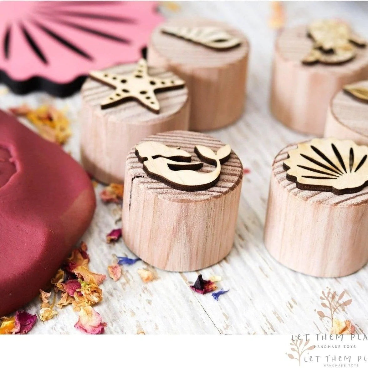 Mermaid Wooden Stampers