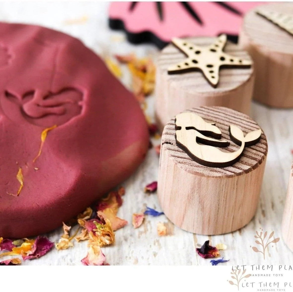 Mermaid Wooden Stampers