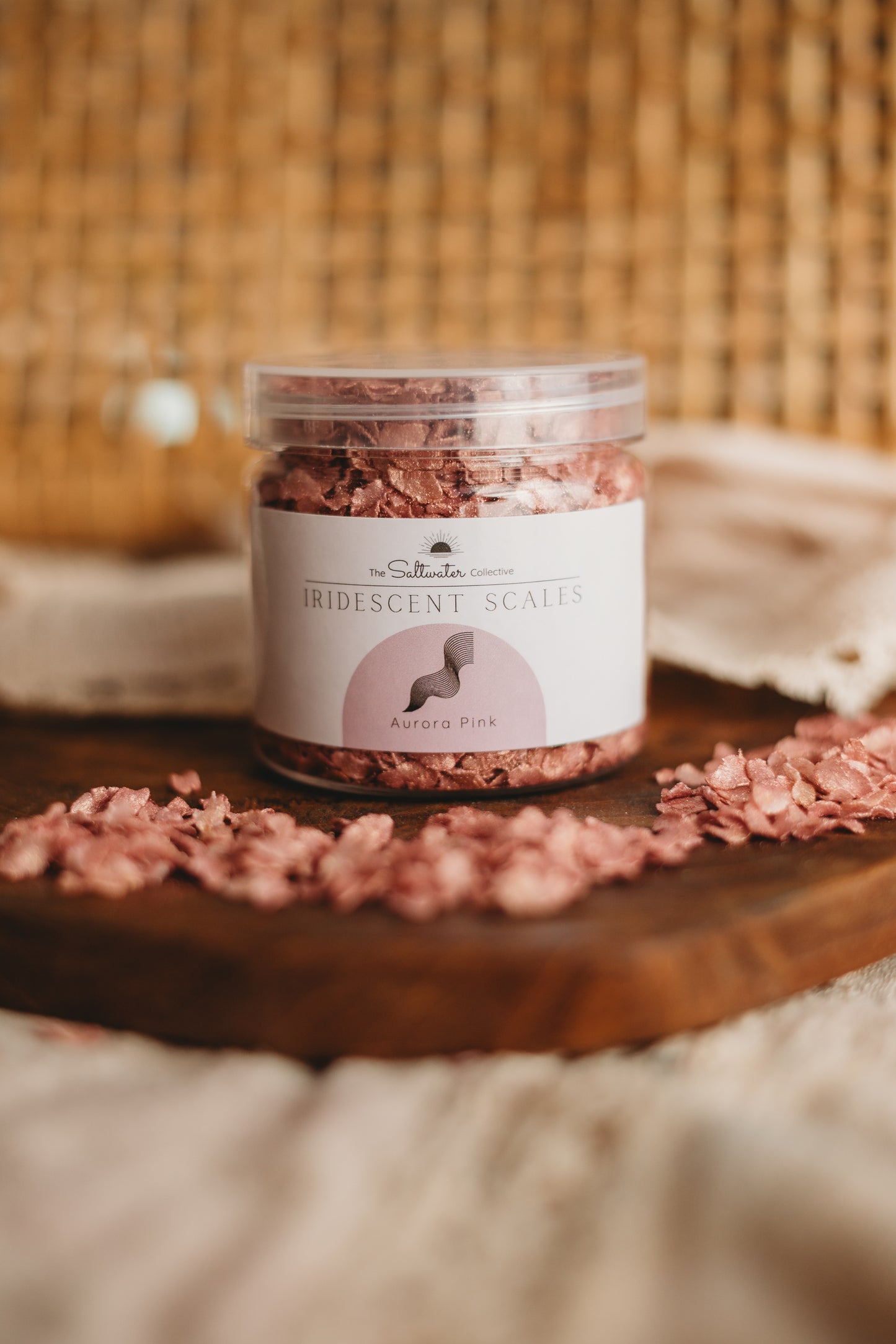 Aurora Pink - Iridescent Scales SMALL