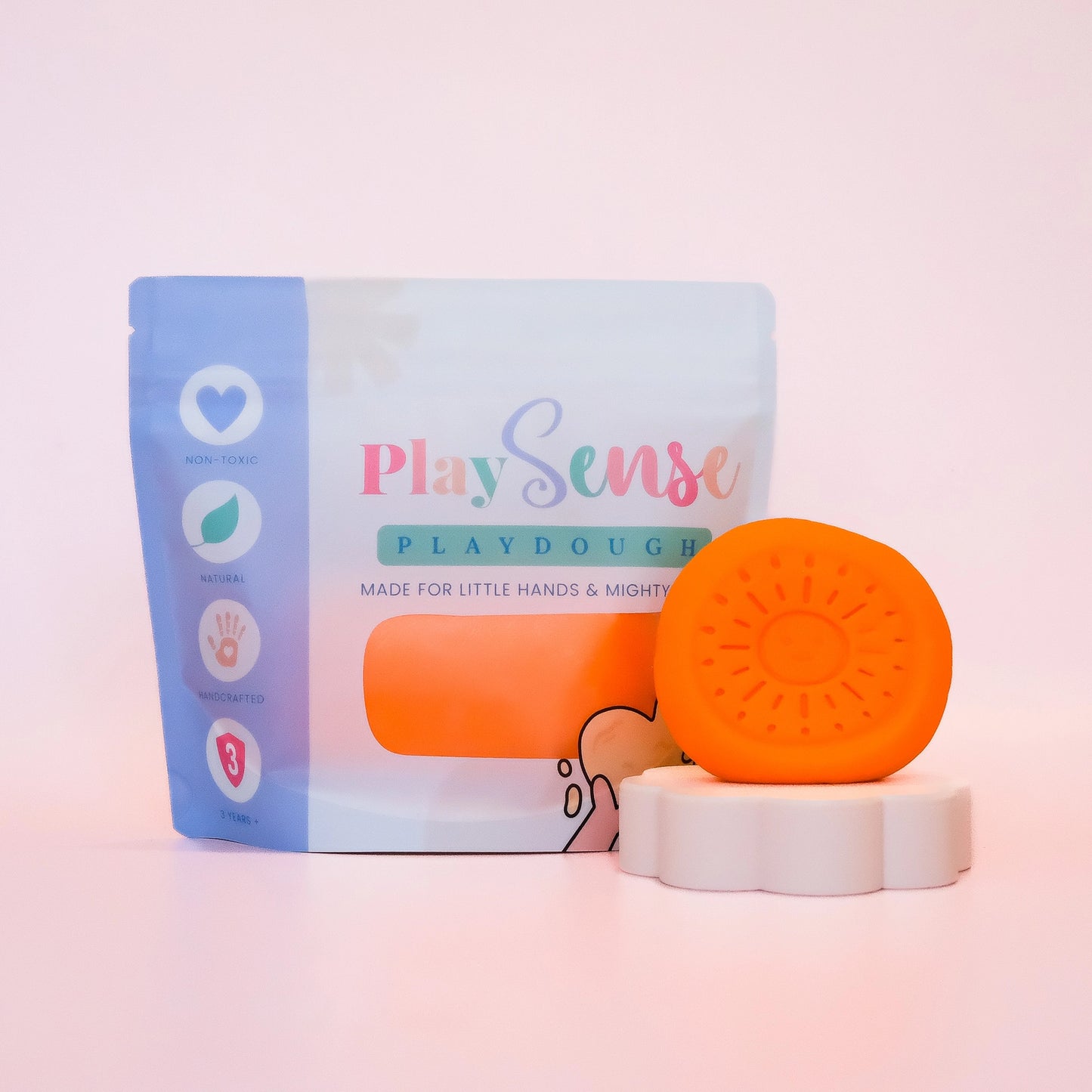 Play Sense Dough | Bright Orange | Orange Scented
