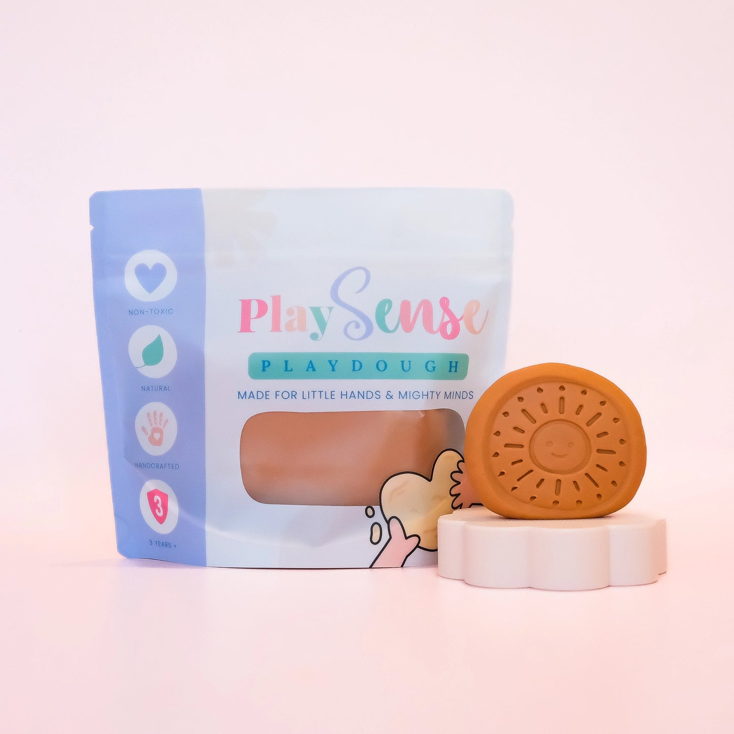 Play Sense Dough | Brown | Lamington Scented