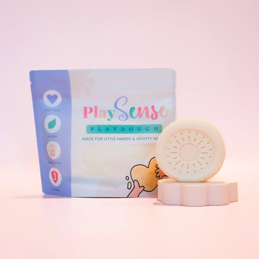 Play Sense Dough | White | Coconut Scented