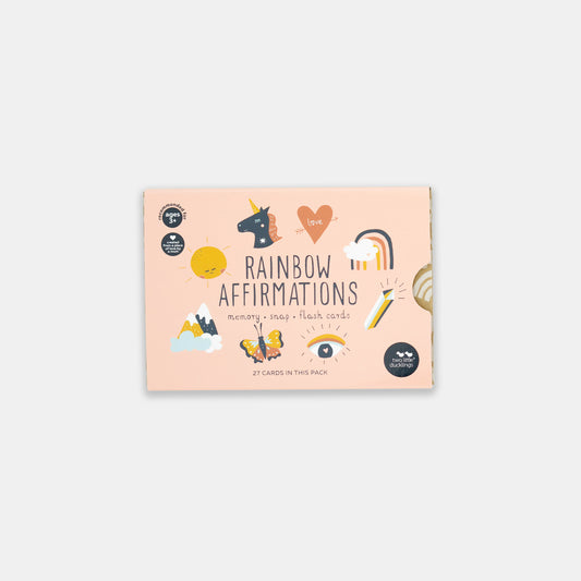 Rainbow Affirmations - Snap & Memory Game