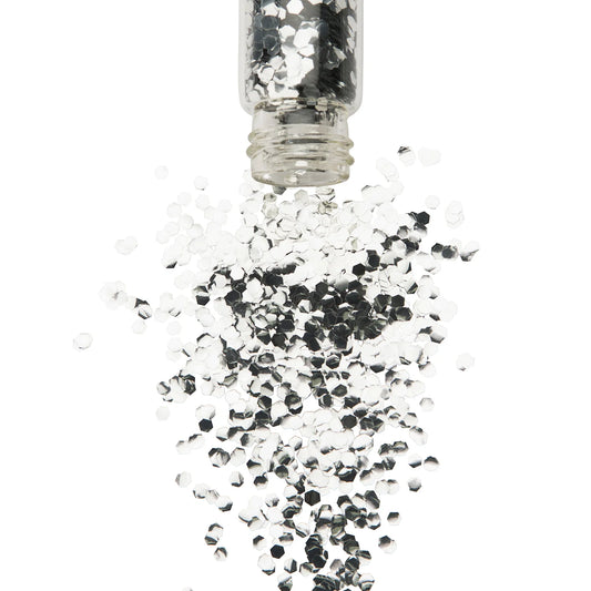 Straight Up Silver Bio Glitter