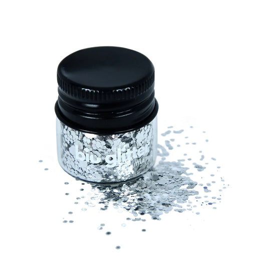 Straight Up Silver Bio Glitter