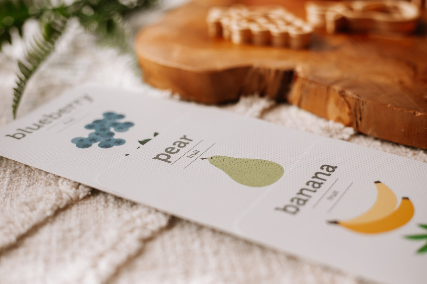 Fruit & Vegetables Flash Cards