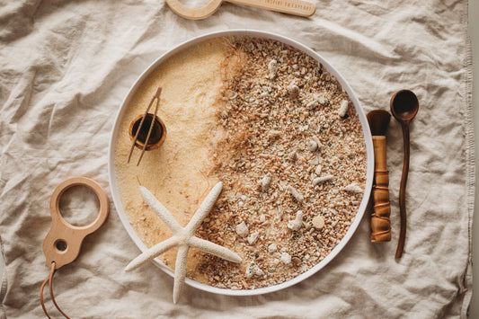 Shell Sand Sensory Base (Large) | Ocean & Beach Sensory Play