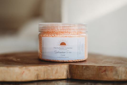coral orange sensory potion kit fizz 250g the saltwater collective
