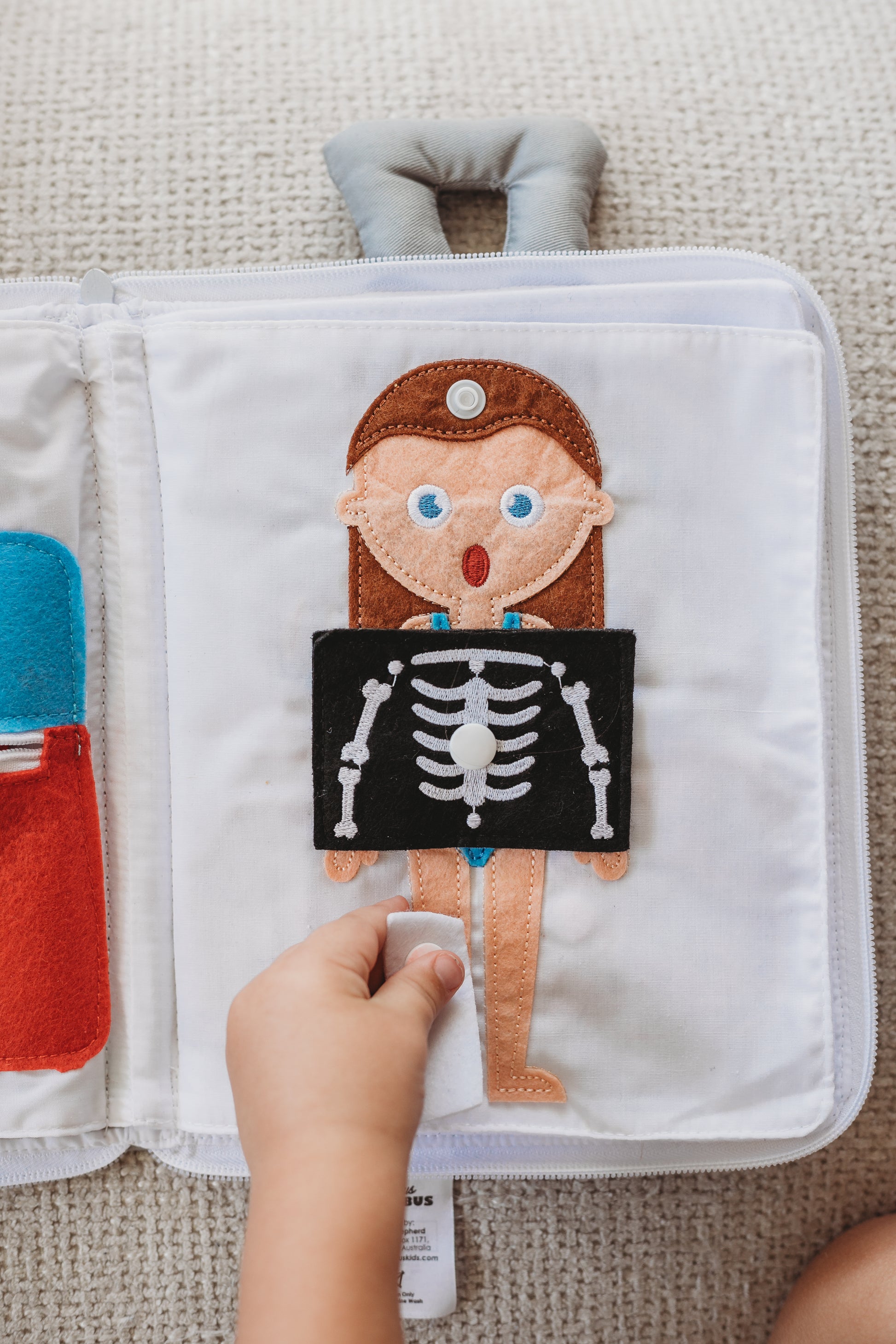 curious columbus When I Grow Up - Fabric Activity Book