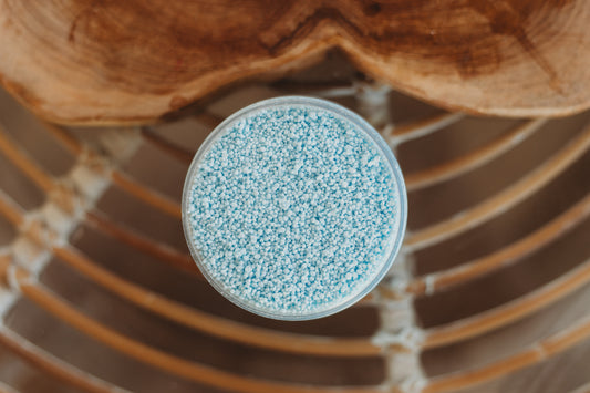 icy waters light pastel blue sensory potion kit fizz 250g the saltwater collective