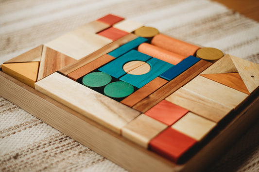 Natural Colour Wooden Blocks