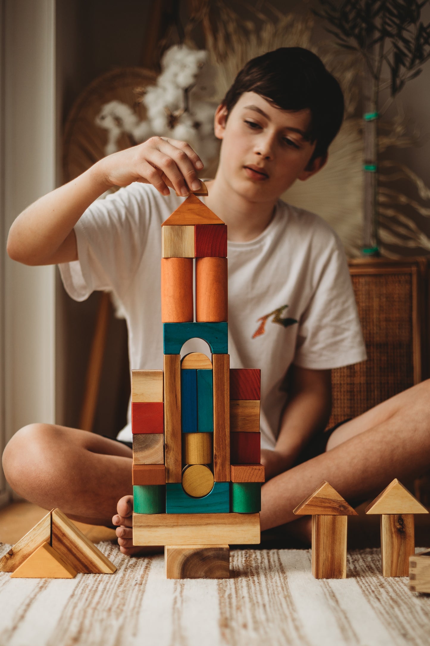 Natural Colour Wooden Blocks
