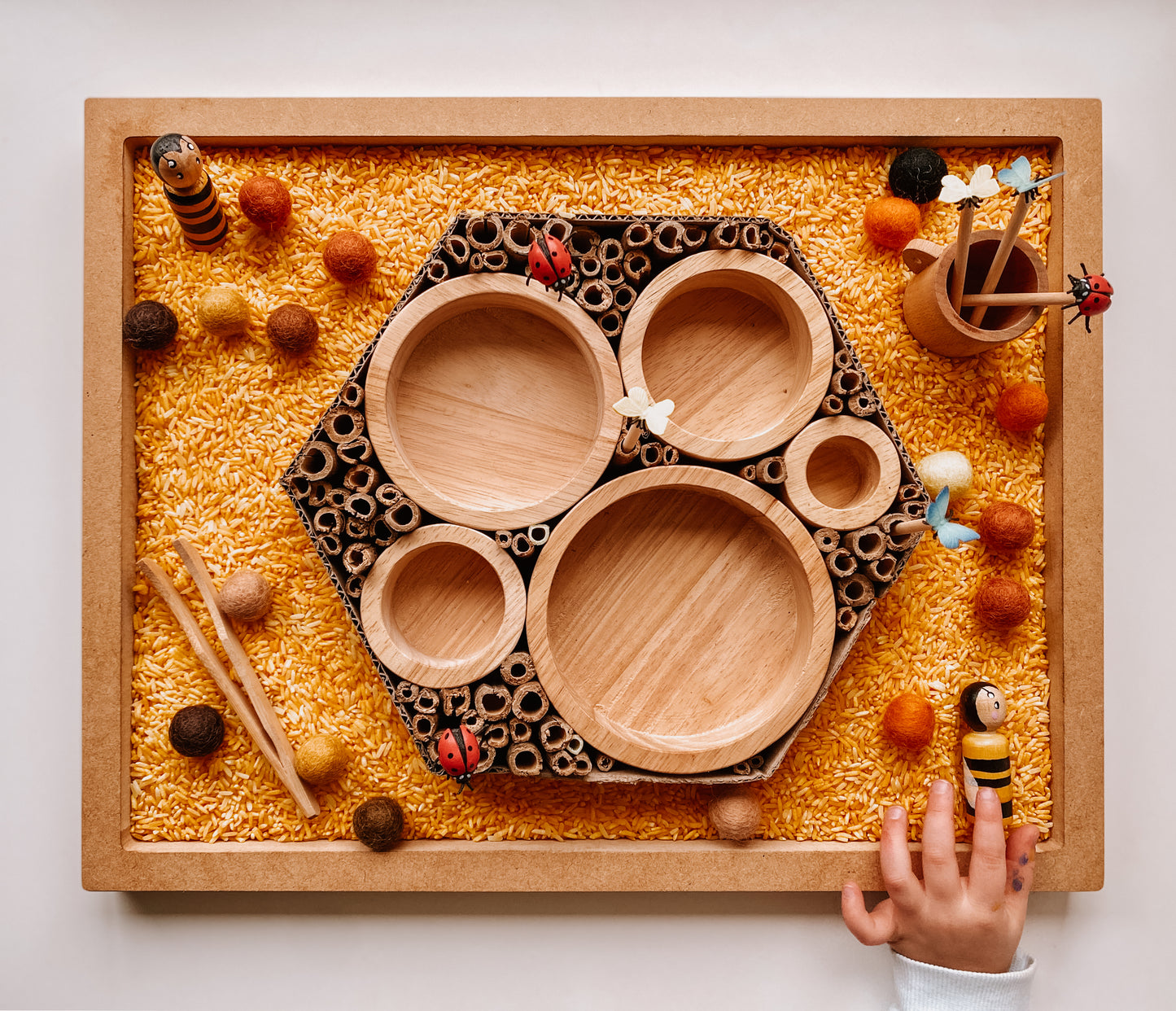 Natural Stacking Bowls