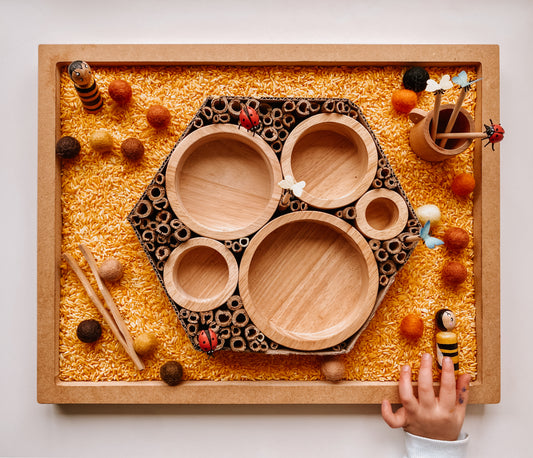 Natural Stacking Bowls