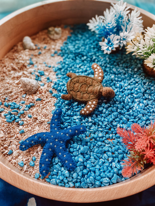 Australian Coral Reef Under the Sea - Finger Puppet Set