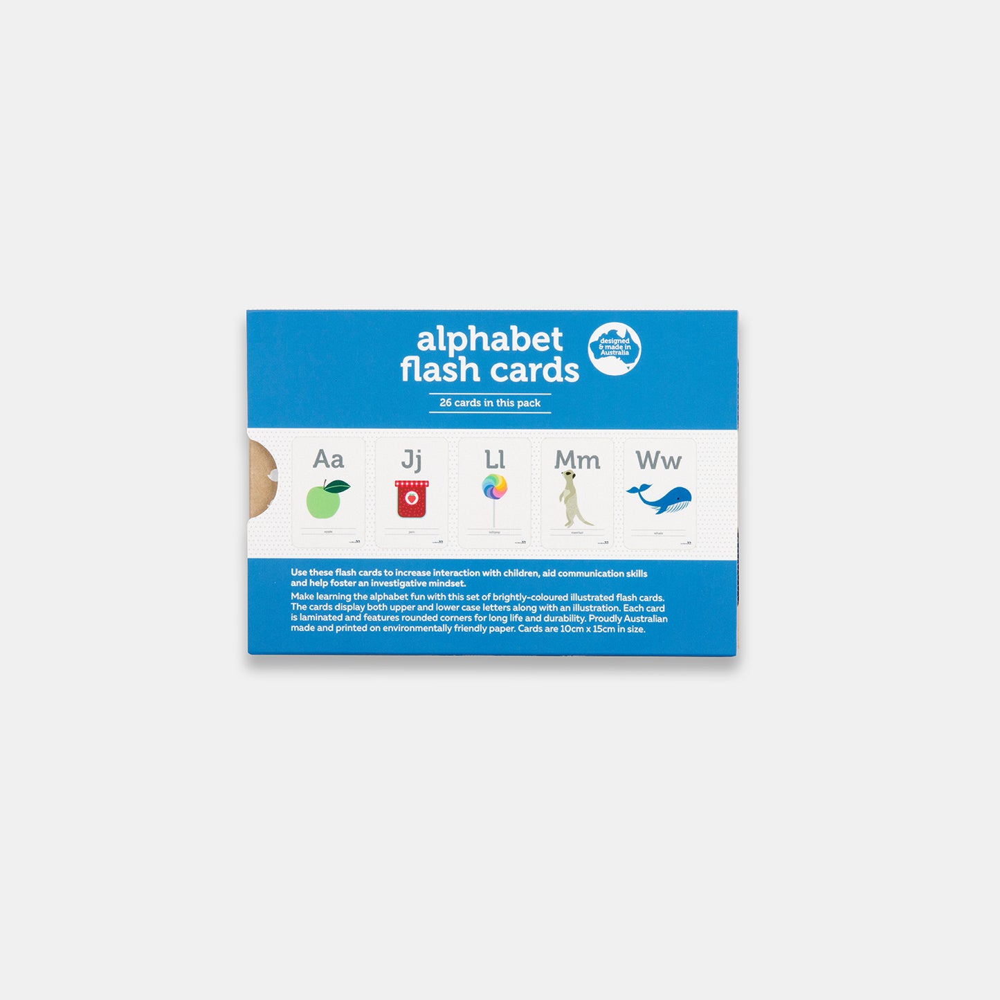Alphabet Flash Cards Two Little Ducklings