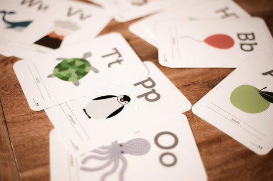 Alphabet Flash Cards Two Little Ducklings