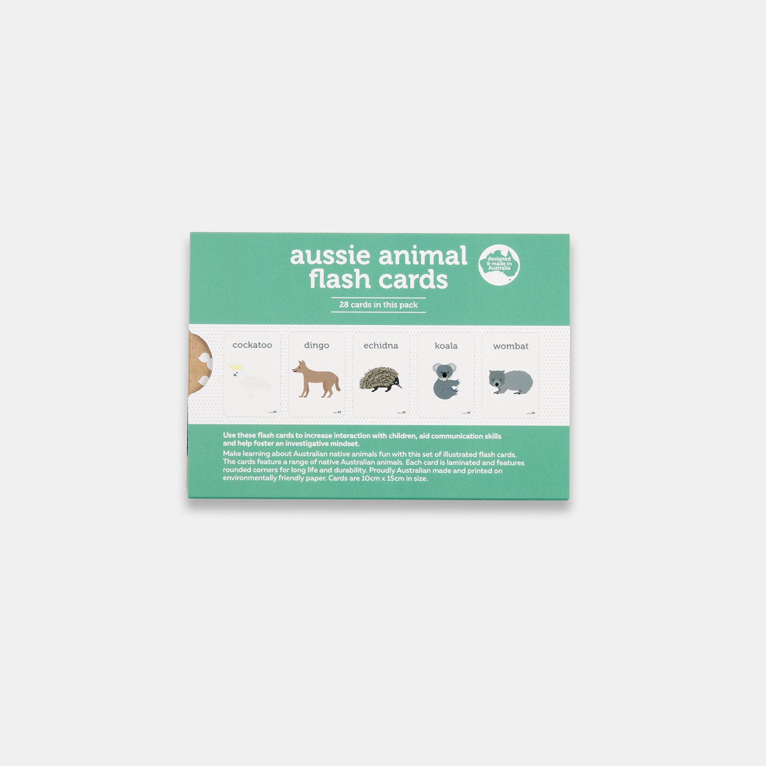 Aussie Animals Flash Cards Two Little Ducklings
