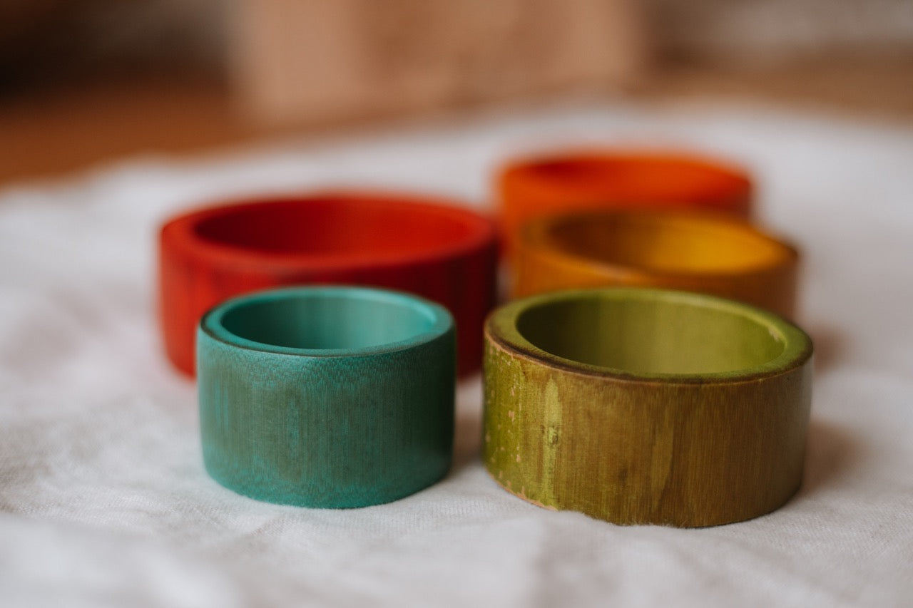 Bamboo Stacking Rings qtoys the saltwater collective
