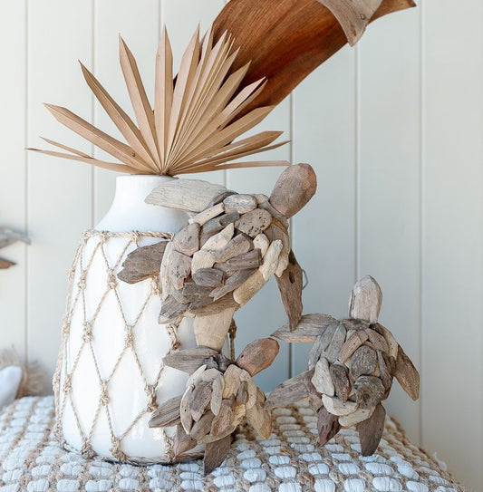 Driftwood Bale of Turtles Wall Art