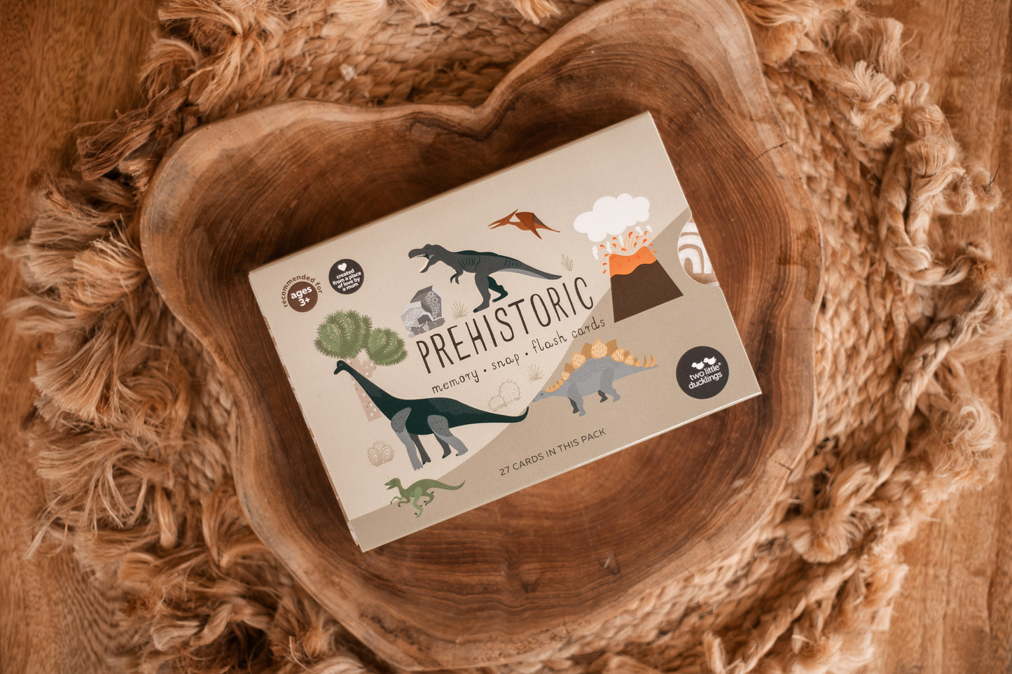 Prehistoric Flash Cards Two Little Ducklings