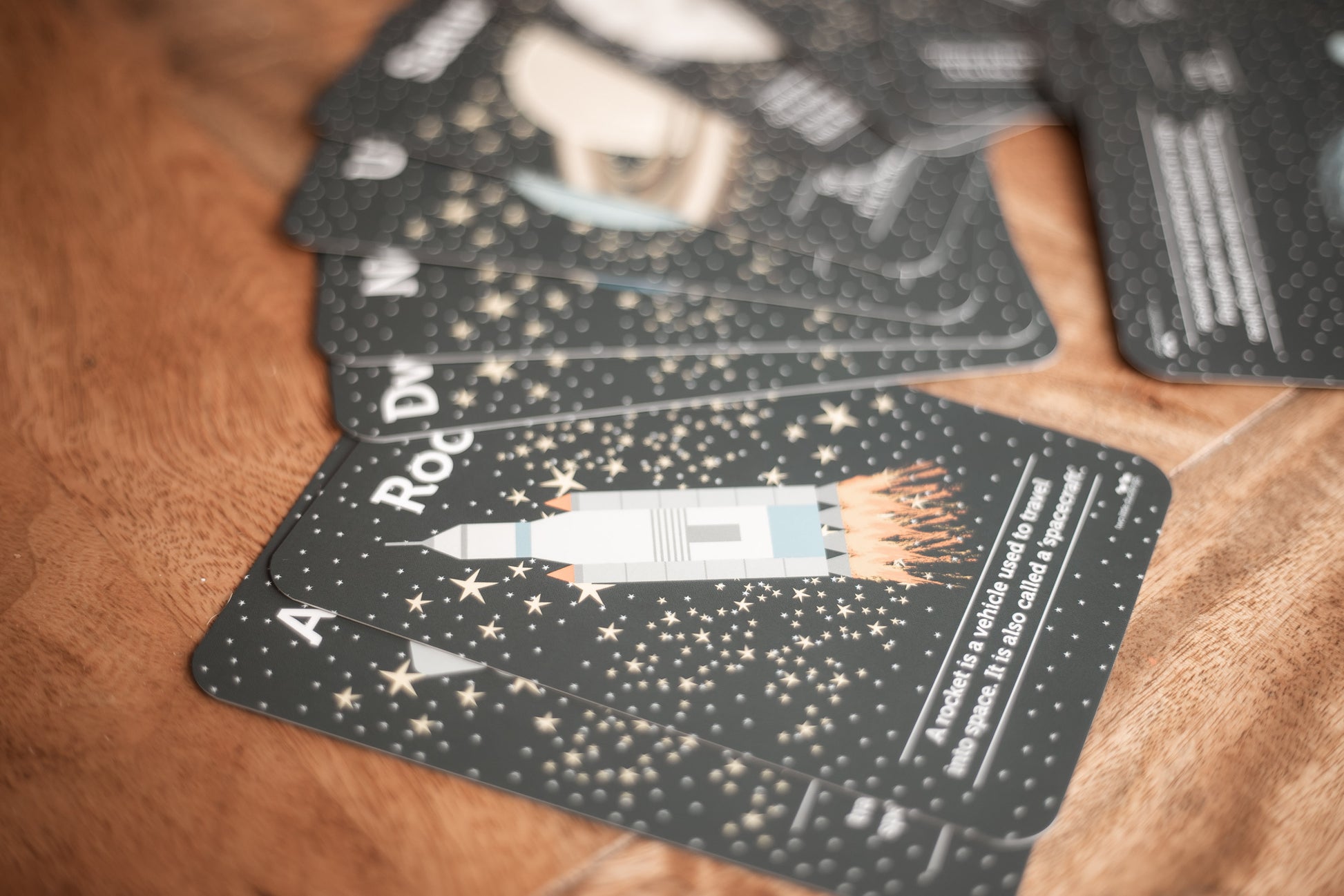 Space Flash Cards Two Little Ducklings