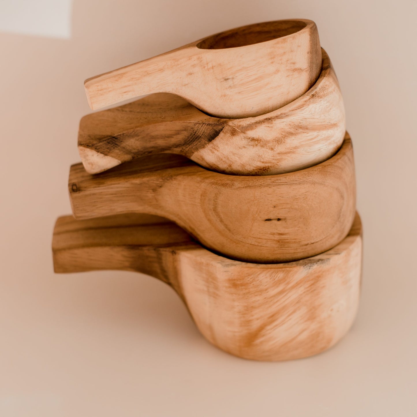 Wooden Measuring Cups set of 4