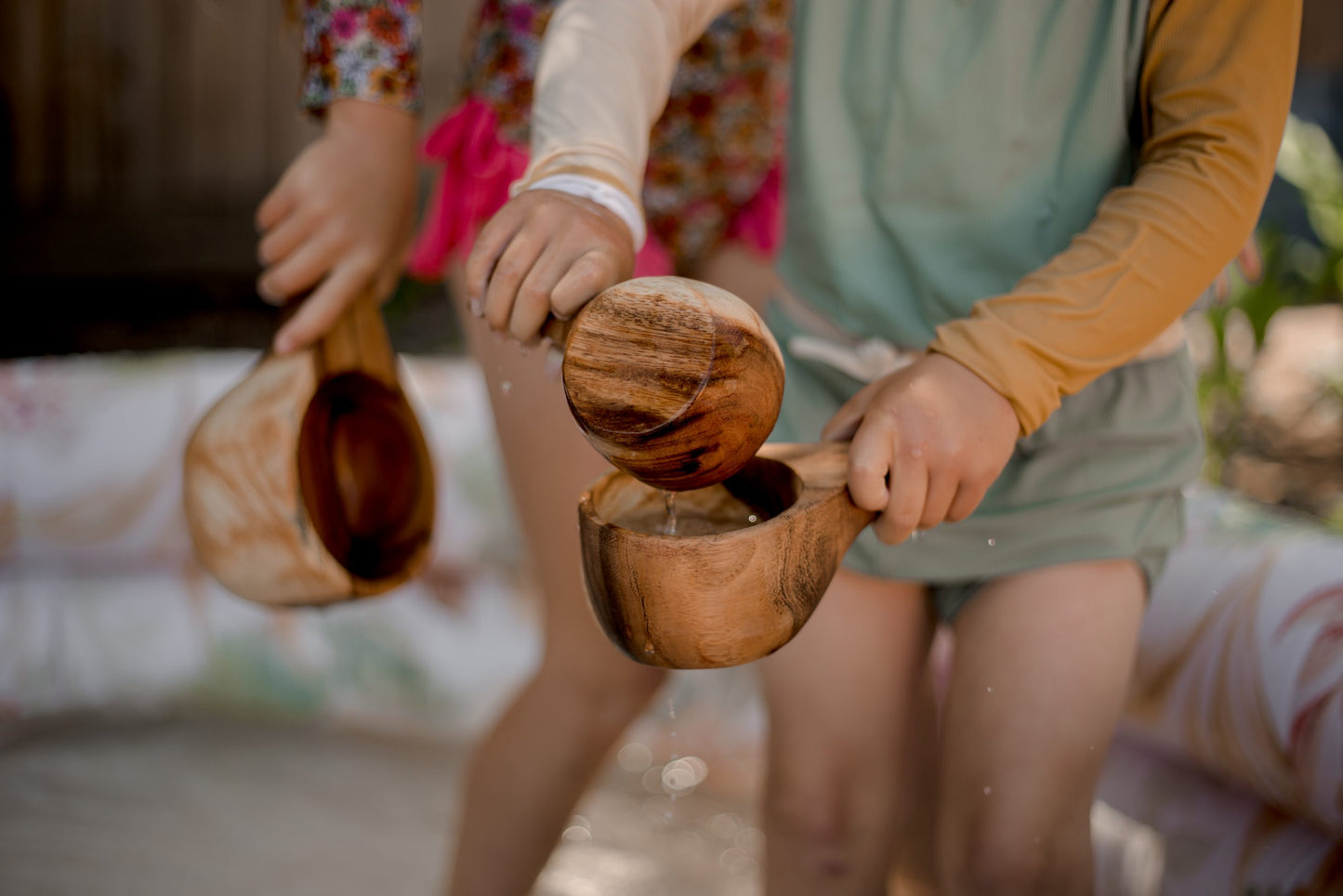 Wooden Measuring Cups set of 4