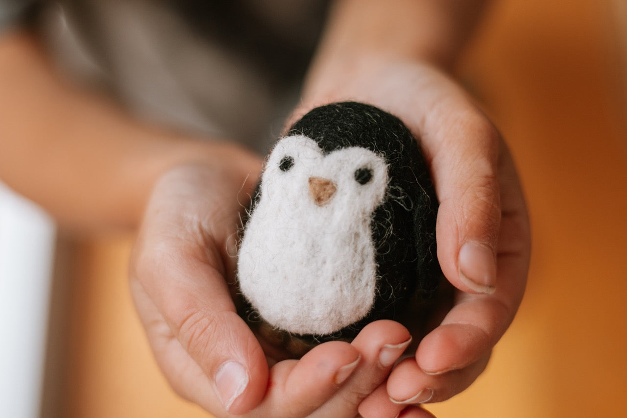 Felt Penguin Family set of 3
