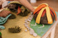 Large Dinosaur Land Playscape with Volcano