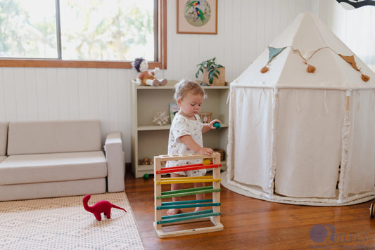 Track a ball rack
