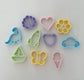 Assorted Colour Cutter Set - Eco Playdough Tool
