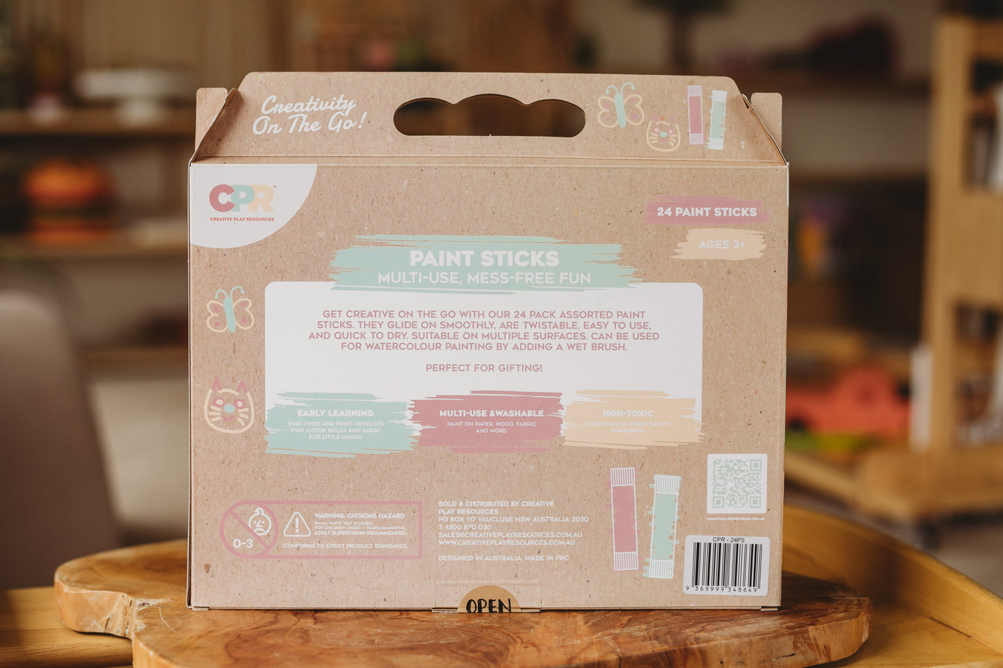 Paint Sticks - 24 Pack Assorted