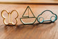 Assorted Colour Cutter Set - Eco Playdough Tool