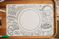 Silicone Colouring Mat - A World of Tasty Adventures