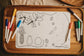 Silicone Colouring Mat - Australian Flora and Fauna